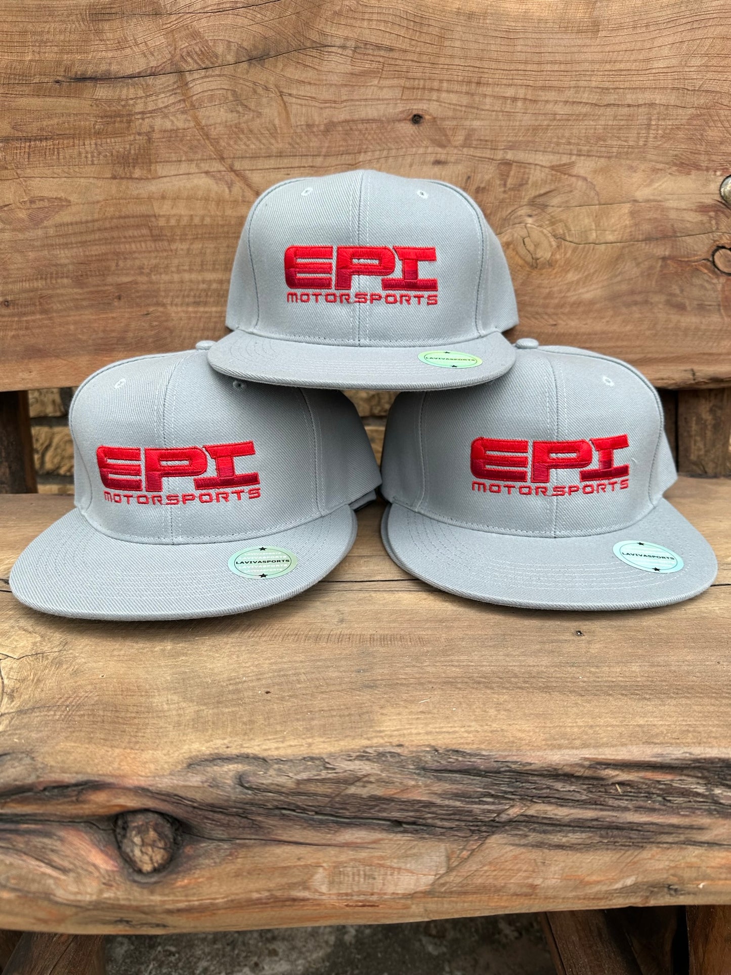 EPI Gray Snapback Hat