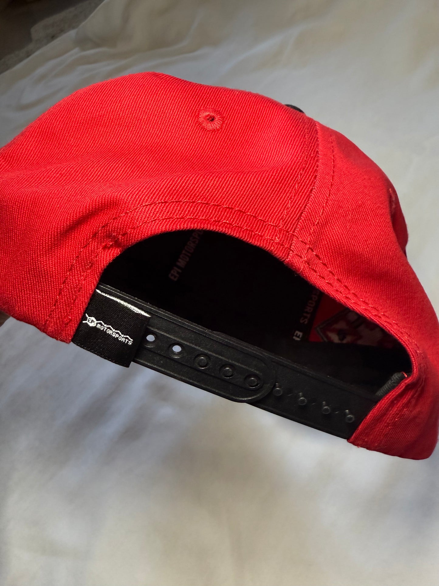 EPI Red/Black Snapback Hat