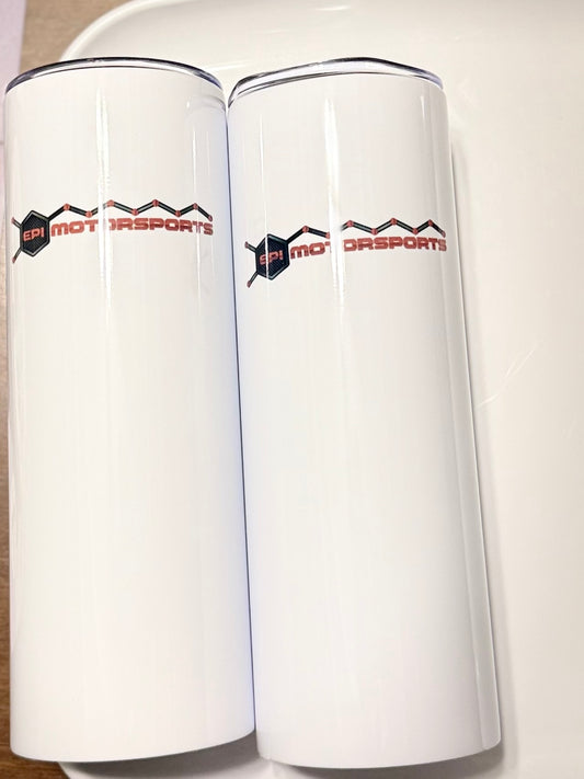EPI Motorsports 20oz Skinny Stainless Steel Insulated Tumbler with Lid